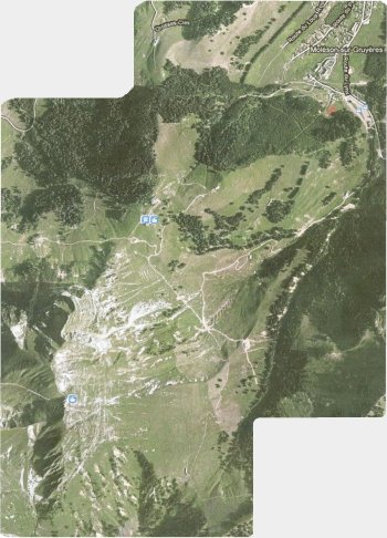 L’area del Moléson vista dall’alto (48748 bytes)